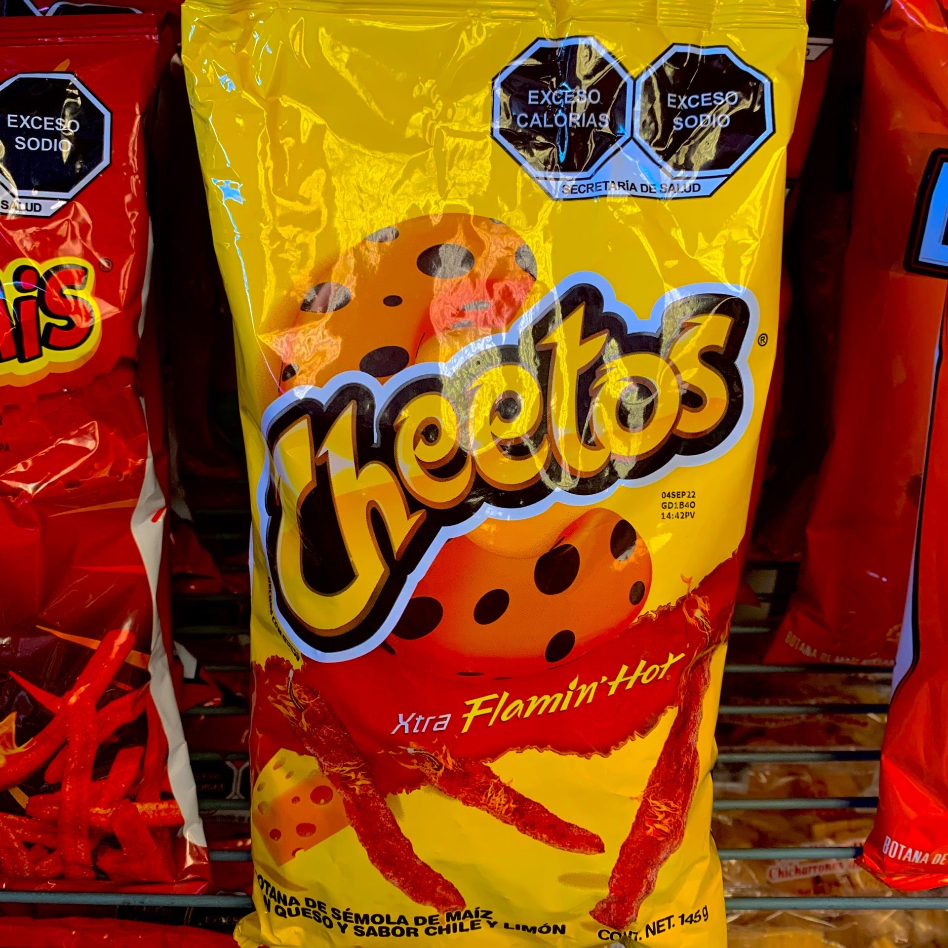 Cheetos Crunchy Flamin' Hot - Bag - 3.25 oz | Hospital Gift Shop